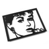 Febros Designs Metal Wall Decoration Audrey Hepburn