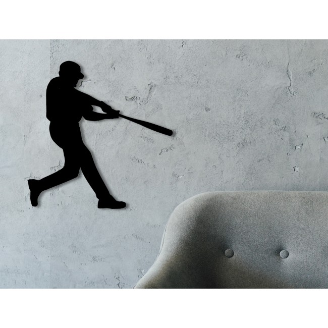 Febros Designs Metal Wall Decoration Baseballism
