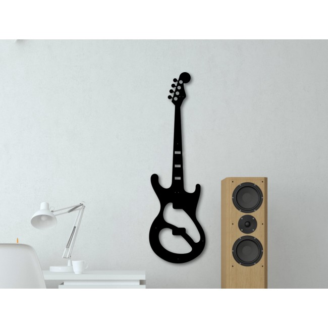 Febros Designs Metal Wall Decoration Bass Guitar