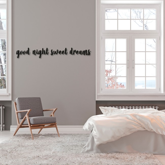 Febros Designs Metal Wall Decoration Good Night Sweet Dreams
