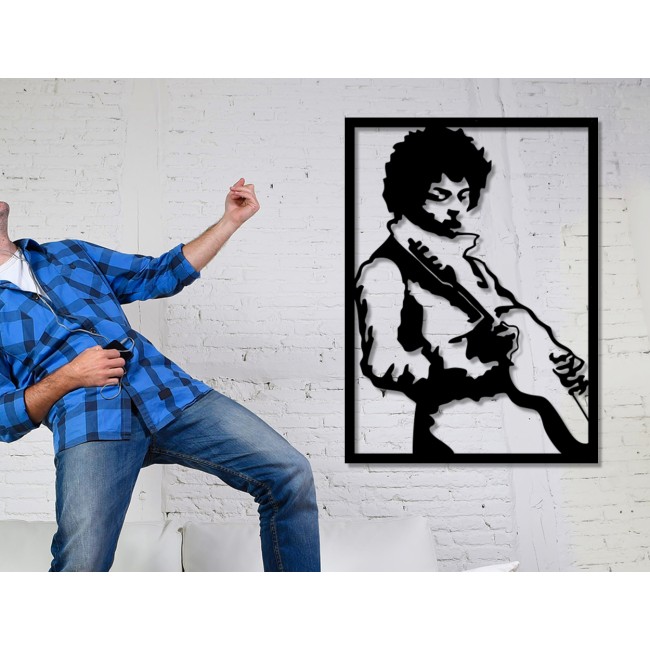 Febros Designs Metal Wall Decoration Jimi Hendrix