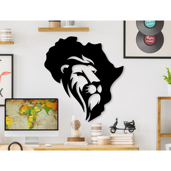 FeBros Designs Metal Wall Decoration Lion Land