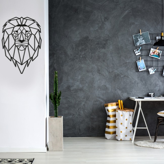FeBros Designs Metal Wall Decoration Lion