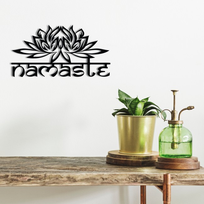 Febros Designs Metal Wall Decoration Namaste
