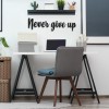 Febros Designs Metal Wall Decoration Never Give Up