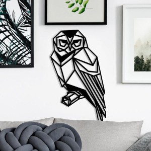 Febros Designs Metal Wall Decoration Night Owl