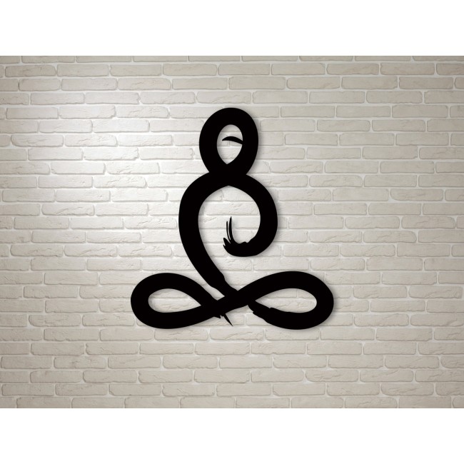 Febros Designs Metal Wall Decoration The Yoga Purge