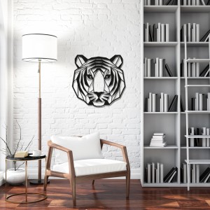 FeBros Designs Metal Wall Decoration Tiger