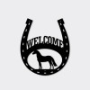  Febros Designs Metal Wall Decoration Welcome to Wild West