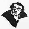 Febros Designs Metal Wall Decoration Woody Allen