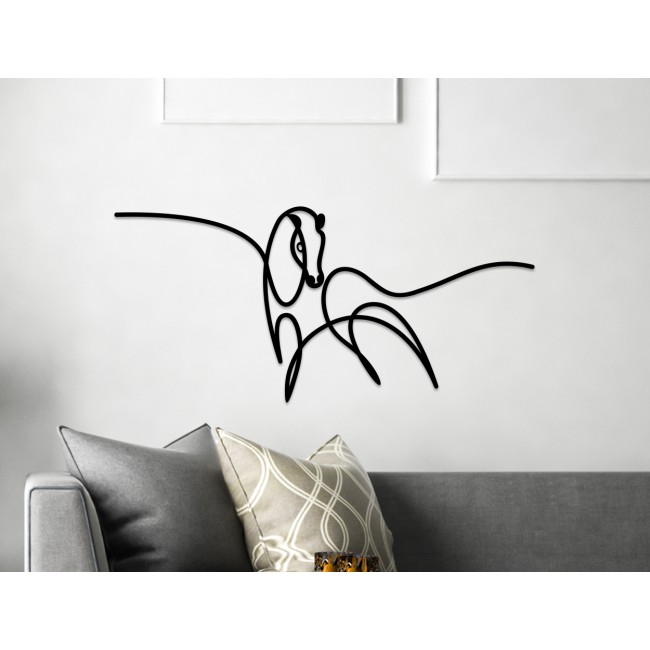 Febros Designs Metal Wall Decoration shadow of a horse